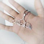 گردنبند طرح «بنفسی انت یا عباس»