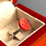 انگشتر دخترانه مذهبی «یاعلی»