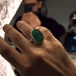 انگشتر عقیق سبز «زینب» - Image 4