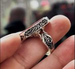 انگشتر عقیق سرخ خراسان «اباعبدالله الحسین» - Image 6