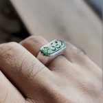 انگشتر عقیق «رق‌ی‌هـ» - Image 3