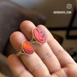 انگشتر ست عقیق سرخ خراسان «علی» - Image 7