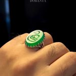 انگشتر عقیق سبز «علی» - Image 3