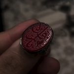 انگشتر عقیق سرخ خراسان «یارقیه» - Image 5