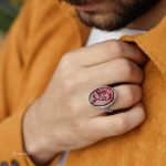 انگشتر تلفیق نام های مقدس علی و فاطمه  - Image 2