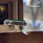انگشتر عقیق سبز خراسان «اباعبدالله الحسین» - Image 4