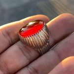 انگشتر عقیق پرتغالی یمن - Image 3