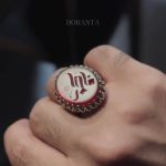 انگشتر تایپوگرافی فاطمه