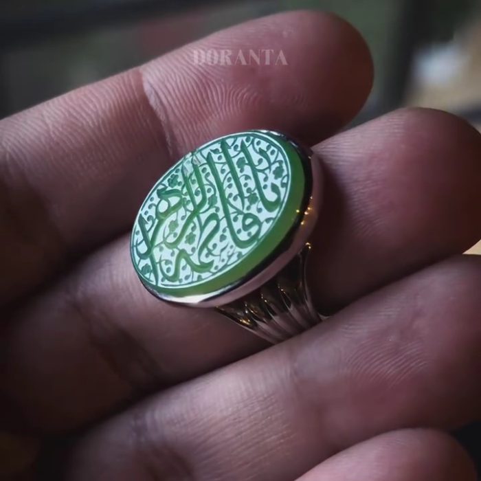 انگشتر عقیق یافاطمه الزهرا - Image 4