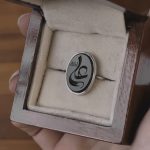 انگشتر دخترونه علی تایپوگرافی