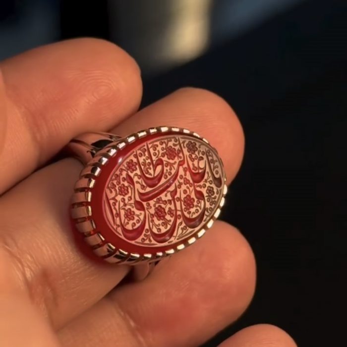 انگشتر فاخر یا علی بن ابی طالب - Image 2