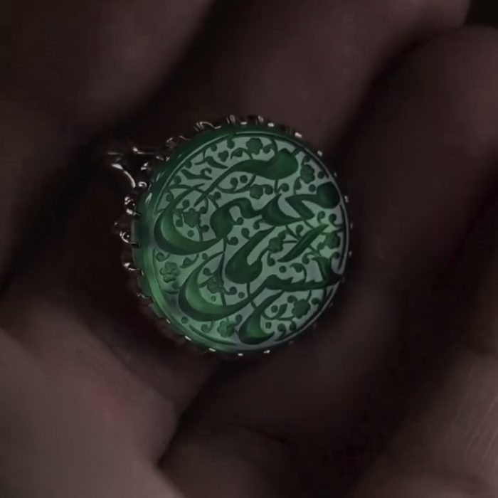انگشتر عقیق سبز امام حسن مجتبی - Image 3