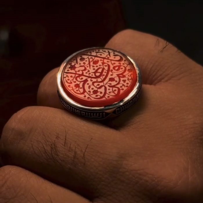 انگشتر عقیق دخیل - Image 2