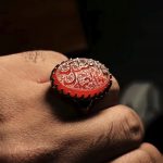 انگشتر عقیق ابوفاضل - Image 2