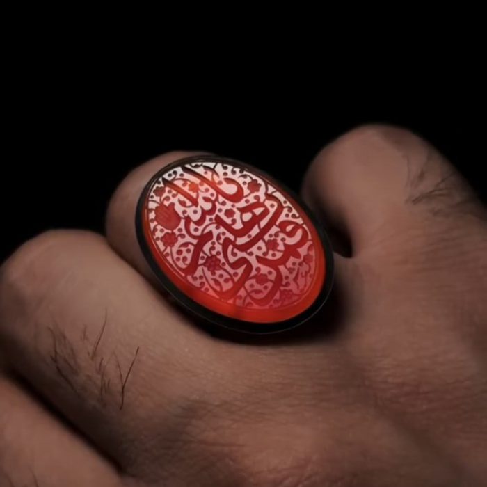 انگشتر شاه تیغ علامت - Image 3