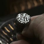 انگشتر تمام نقره بعد از حسین - Image 4