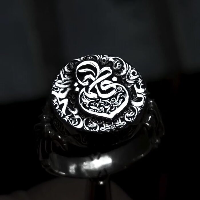 انگشتر تمام نقره “یوماه” - Image 2