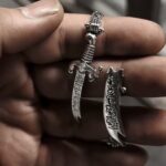 دستبند ذوالفقار تمام نقره