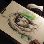 تابلو تمثال حضرت علی اکبر علیه السلام