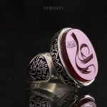 انگشتر عقیق سرخ بحرینی لایت (اقتصادی)