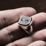 انگشتر نقطه نسخه جزع یمن - Image 2