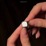 انگشتر دخترانه نقطه