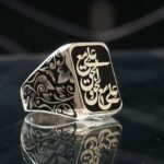 انگشتر تمام نقره مع الحق - Image 2