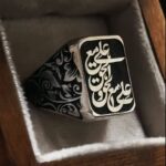 انگشتر تمام نقره مع الحق